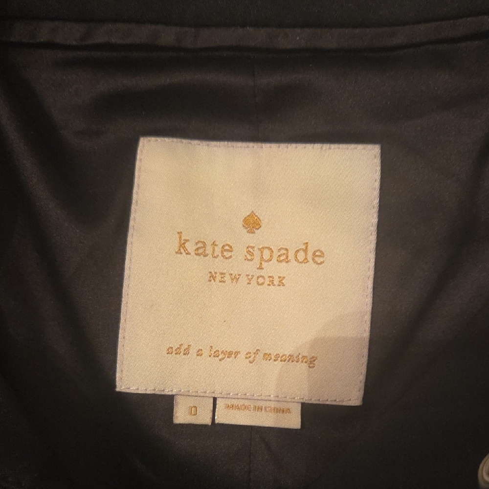 kate spade Black Puffer Coat - Picture 3 of 4